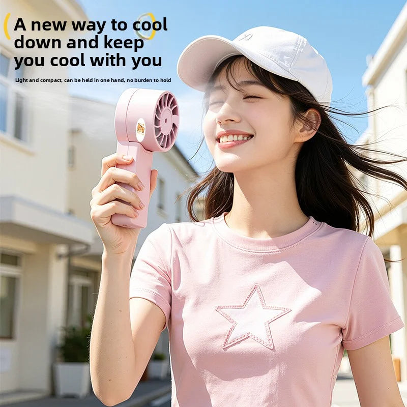 2026 New Portable Spray Fan Water Cup for Children'S School Use, Handheld Student Fan, Multi-Functional Water Bottle